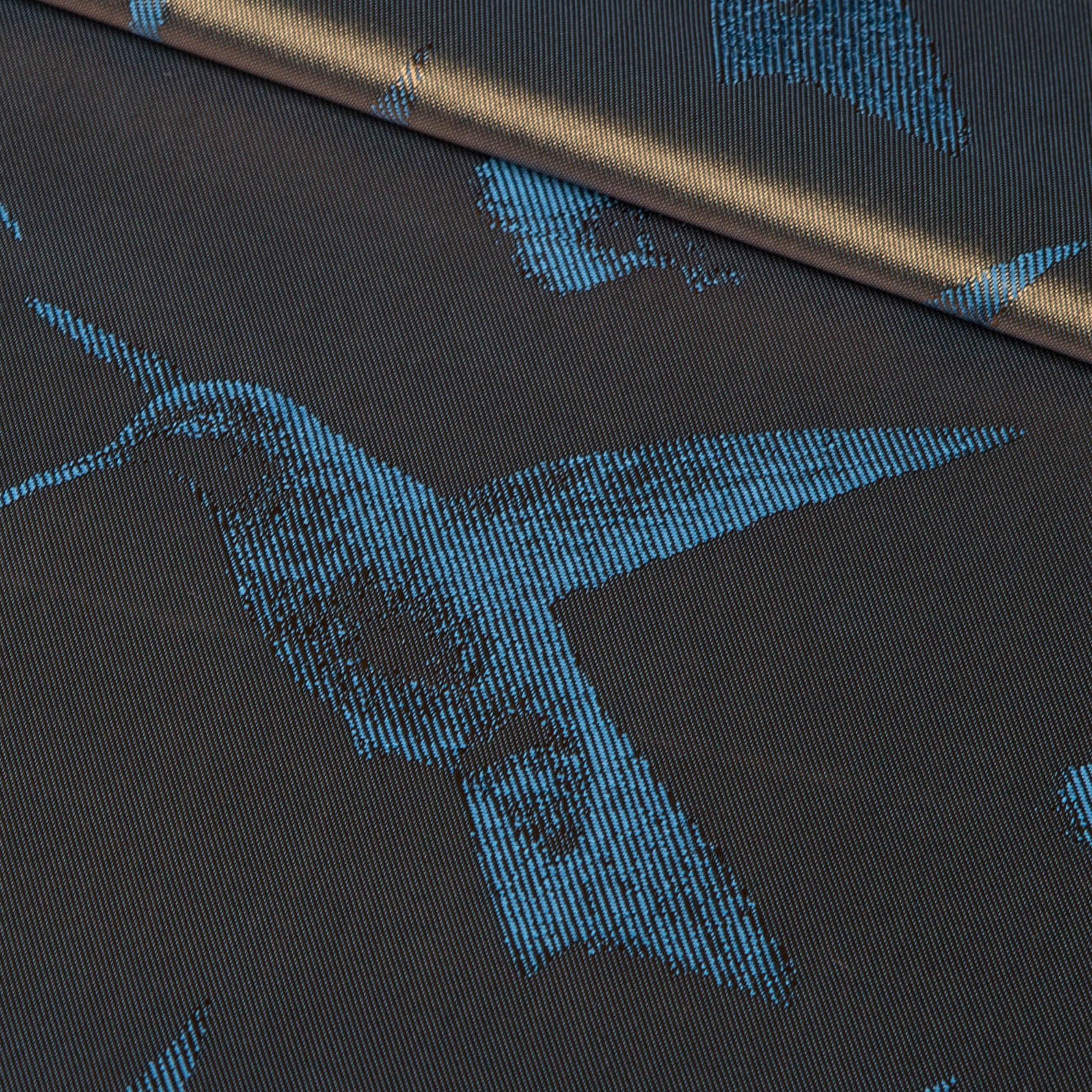 Jacquard Futterstoff Taft mit gewobenem Vogelmotiv