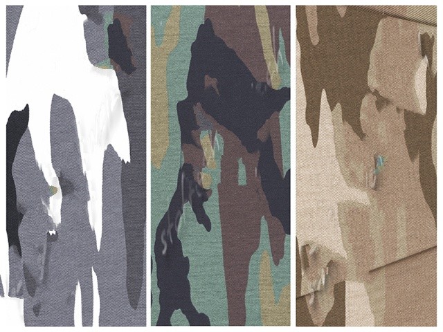 Tarnstoff Camouflage Stoff div. Farben