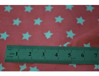 Baumwolle Stoff Sterne mittel 1,45 m breit