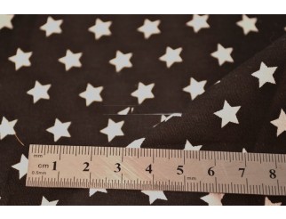 Baumwolle Stoff Sterne mittel 1,45 m breit