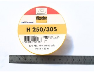 Original Vlieseline stabile Fixiereinlage H250 weiss