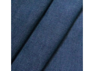 Stretch Denim Jeans Stoff dunkelblau mittelschwer