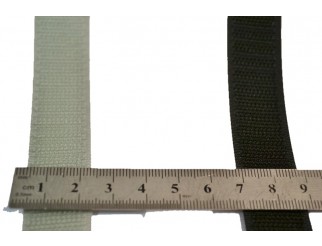 Klettband Velcro Hake div. Farben zum Kleben pro Laufmeter